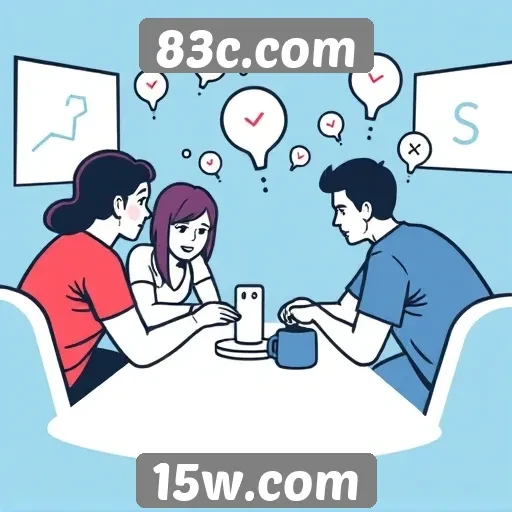 Recursos de interação social em 83c.com