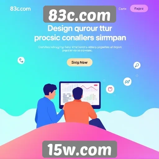 O impacto do design visual no 83c.com